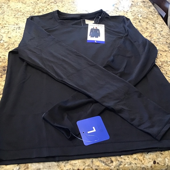 NEW Mondetta Womens Long-Sleeve Performance  Active wear Crewneck Tee - Picture 1 of 6